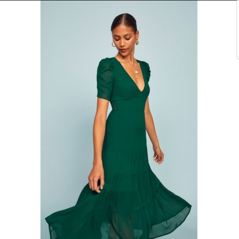NWT reformation Cosa maxi dress 2